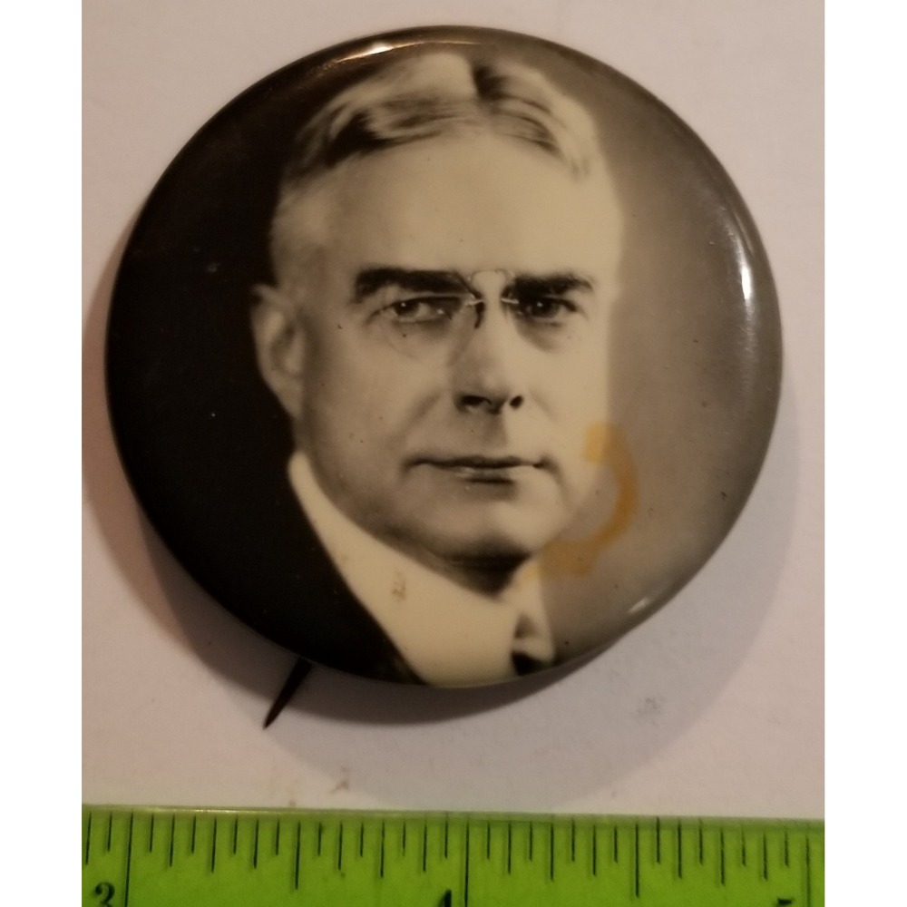 Albert Ritchie Political Pin Maryland Governor 1920-1935 President Candidate